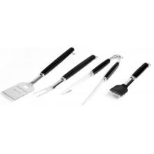 Perfect Chef 4-Piece BBQ Tool Set - Black image