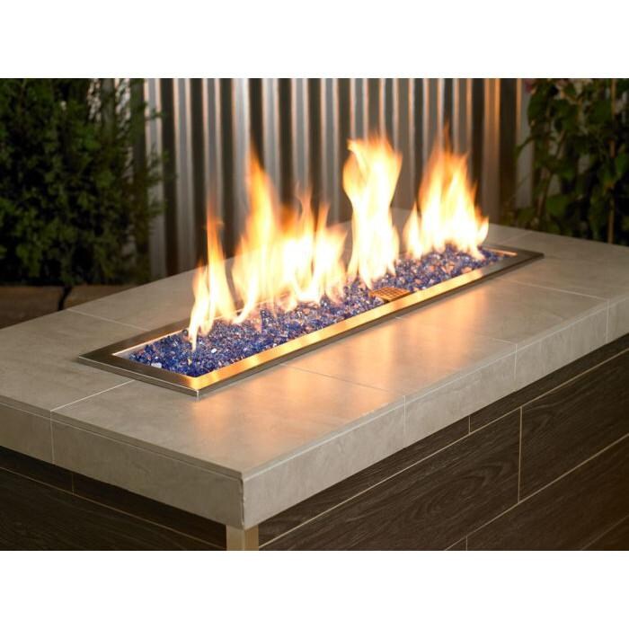 BBQGuys Signature AFF-COBL-10 1/4-Inch Cobalt Blue Fire Glass - Lifestyle thumbnail