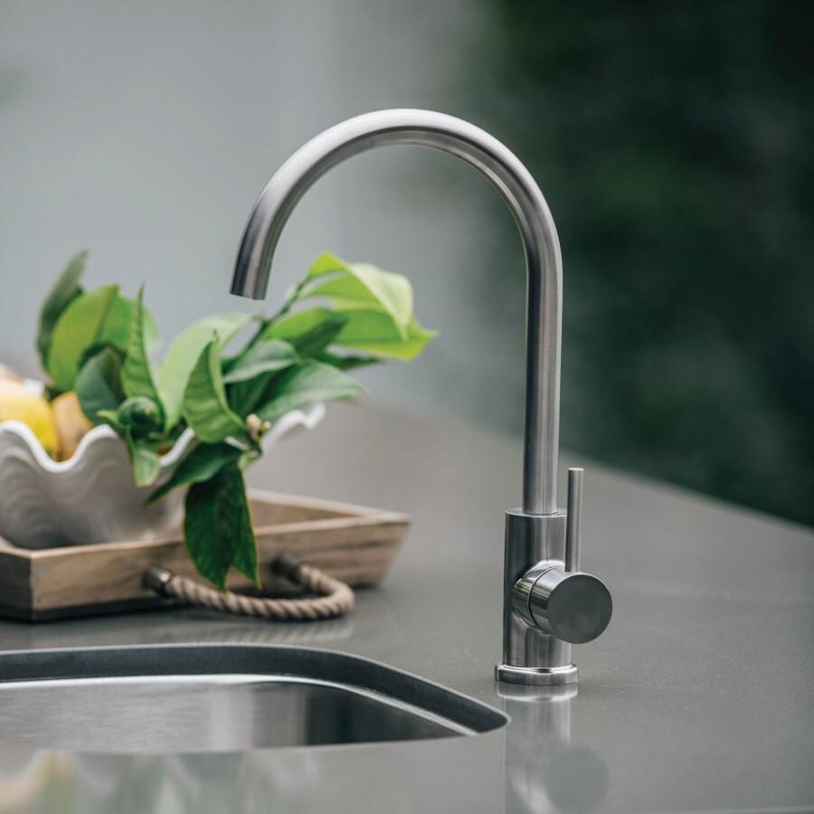 American Made Grills AMG-NK-19U 19x15 Inch Undermount Sink - Built In Lifestyle Outdoor thumbnail