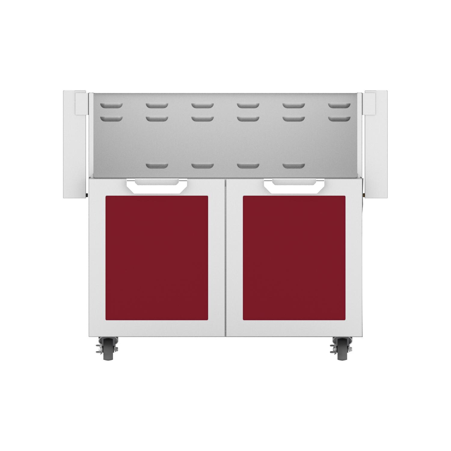 Hestan Double Door Tower Cart For 36-Inch Gas Grill - Tin Roof - GCD36-BG