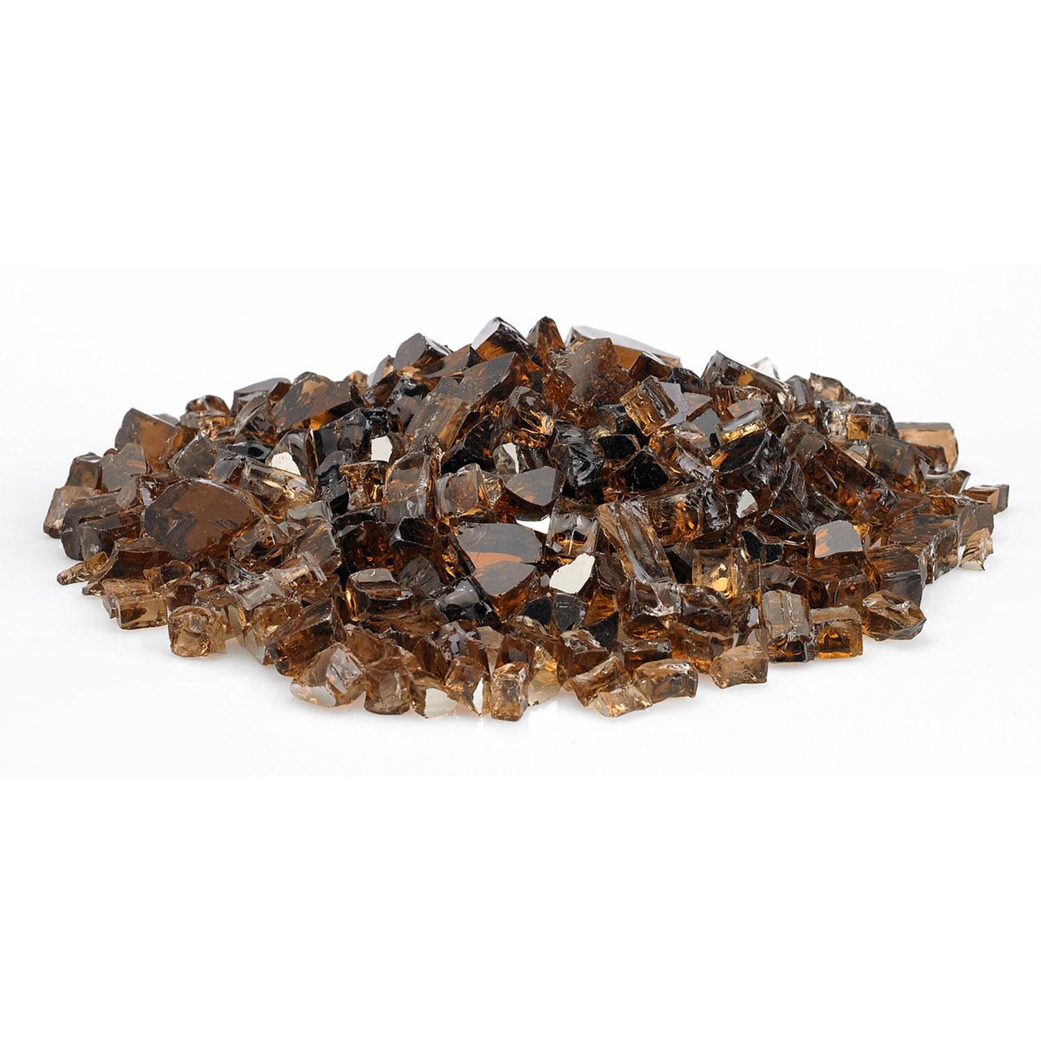 Warming Trends 1/2-in Copper Reflective Fire Glass-10 Lbs