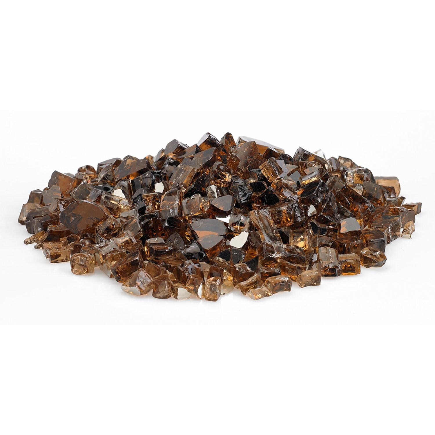 Warming Trends 1/2-in Copper Reflective Fire Glass-10 Lbs - White Background thumbnail