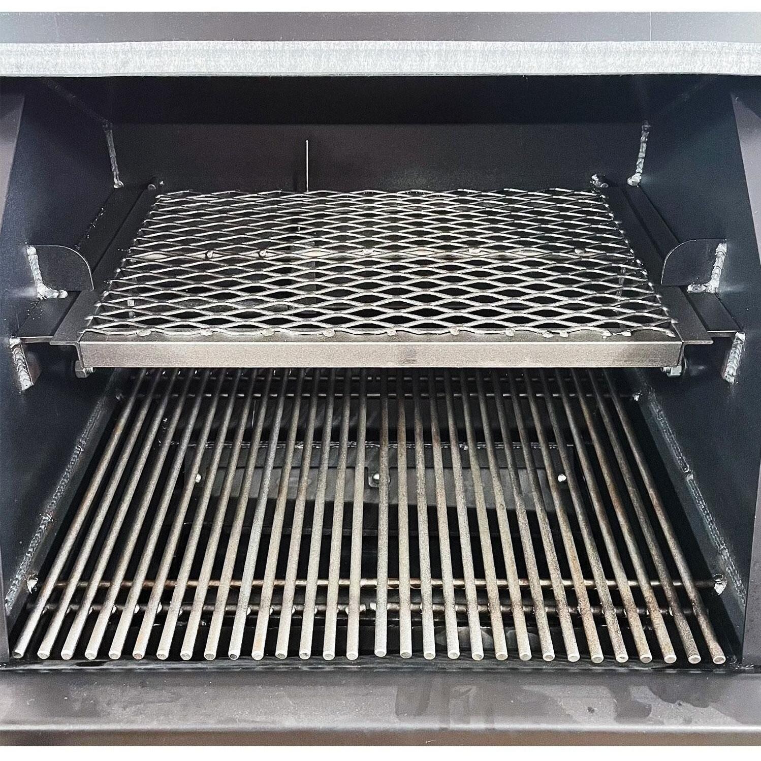KANDO Gear K480-SS Pellet Grill w/ Stainless Steel & Swivel Table - Grates - Detail thumbnail