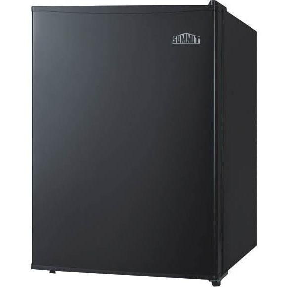 Summit 2.4 Cu. Ft. Compact Refrigerator - Black - Angle thumbnail