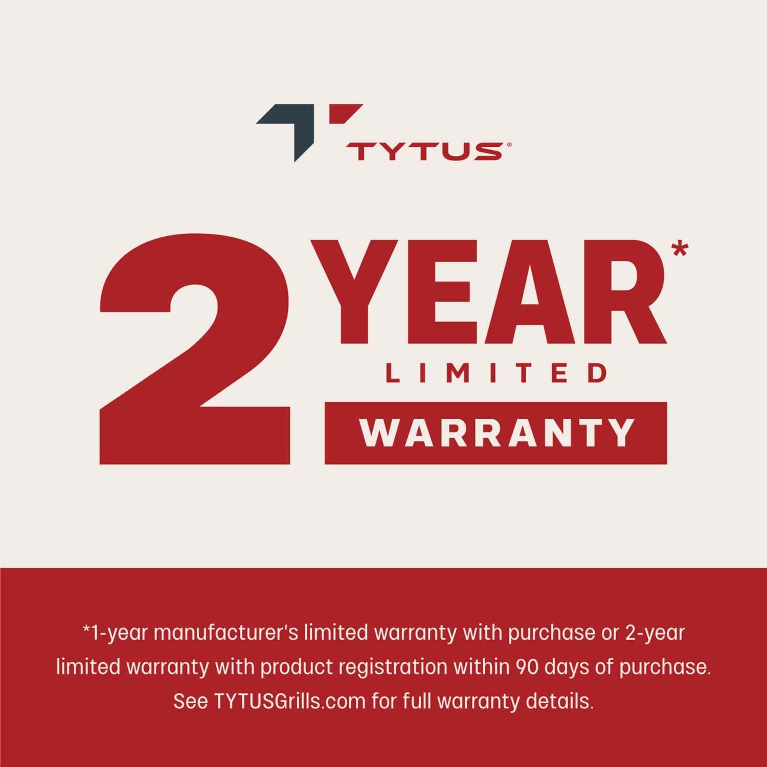 TYTUS TYT-ACC-ISC Fresno Island Grill Cover - Warranty - Detail thumbnail