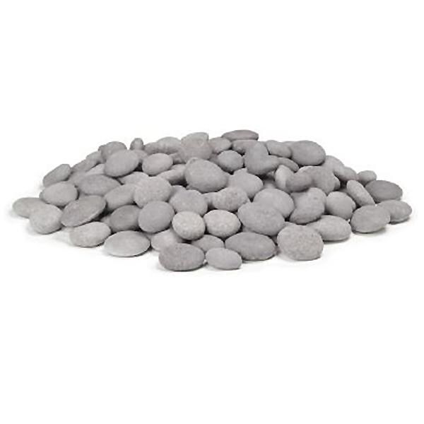 American Fyre Designs Greige Gray Fire Pit Creekstones - 20 Lbs