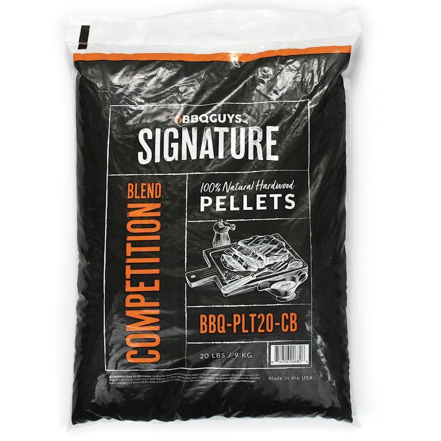 BBQGuys Signature 20 Lb. Hardwood Pellets - Competition Blend