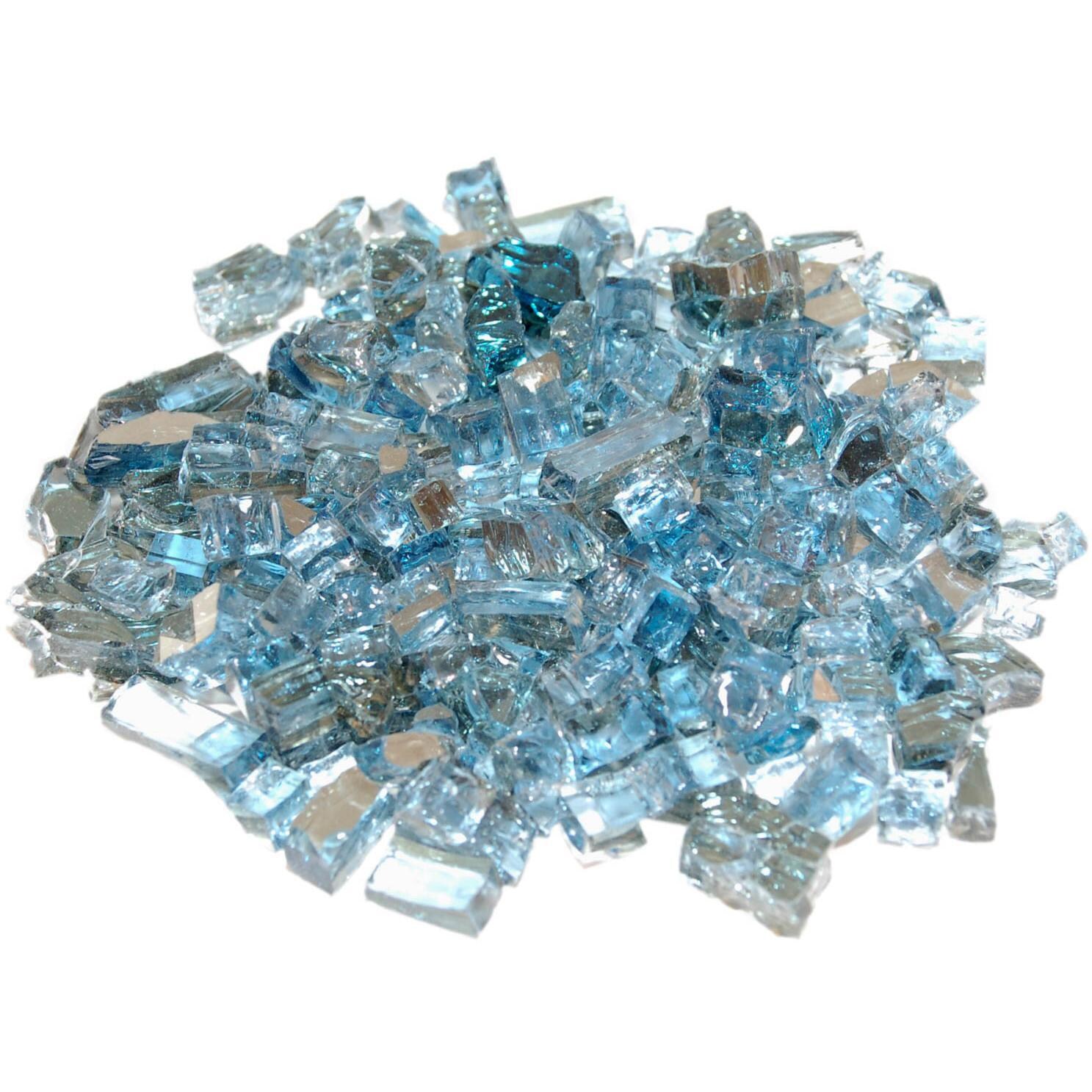 Peterson Real Fyre Caribbean Blue Reflective Fyre Glass thumbnail