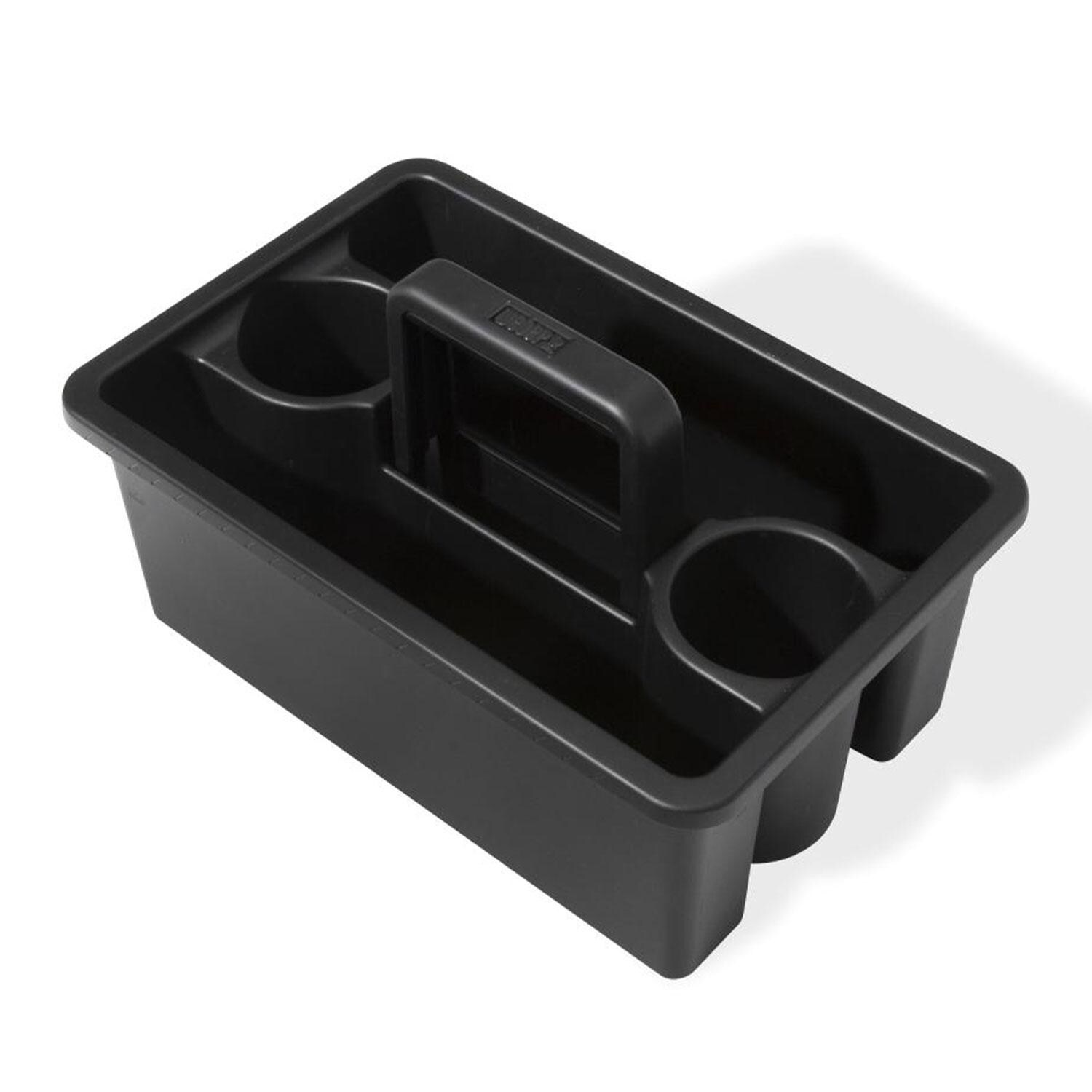 Weber 3400128 Works Caddy with Tray Lid - Handle Up - White Background thumbnail