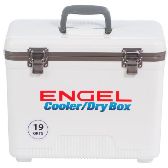 Engel Airtight Ice Cooler-Dry Box - 19-Quart - Front View thumbnail