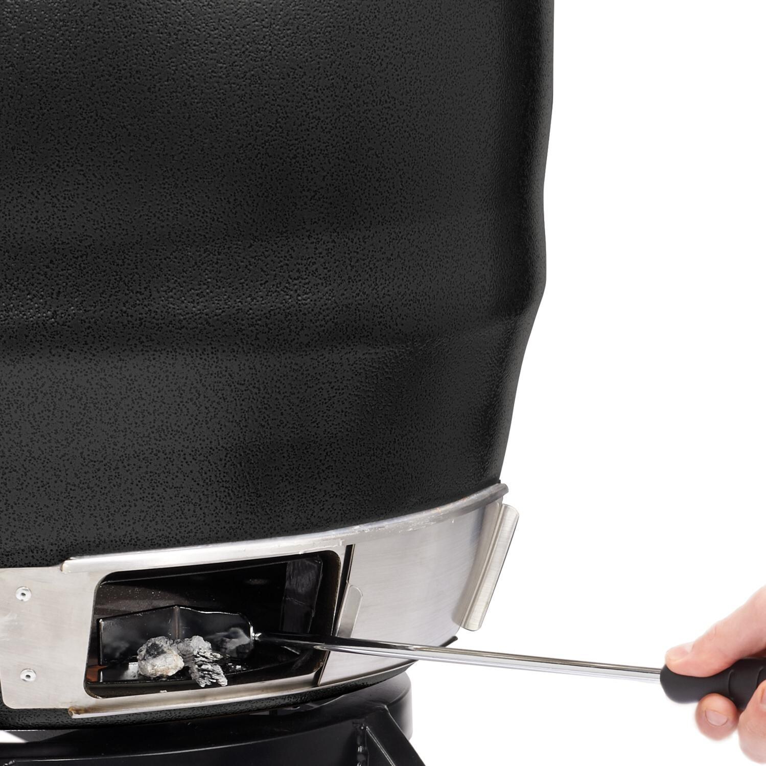 Broil King Keg 2000 Steel Charcoal Kamado Grill - Stainless Steel Lower Damper thumbnail