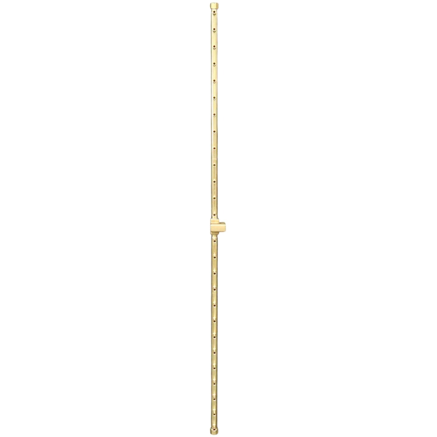 Warming Trends UL270 54-in Linear Brass Burner - Burner - White Background thumbnail