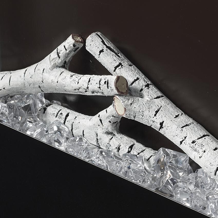 Napoleon NEFVC38H 38-Inch Allure Vertical Wall Mount Electric Fireplace - Birch Log Set thumbnail