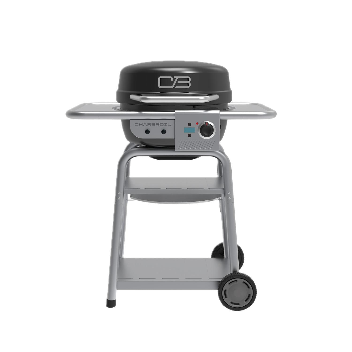 Charbroil 25302145 Bistro Pro 240 Electric + Freestanding Griddle - Black - Display - White Background thumbnail