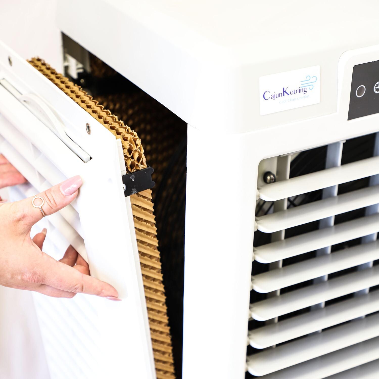 Cajun Kooling CK3000-S Portable Air Cooler - Opening Side thumbnail