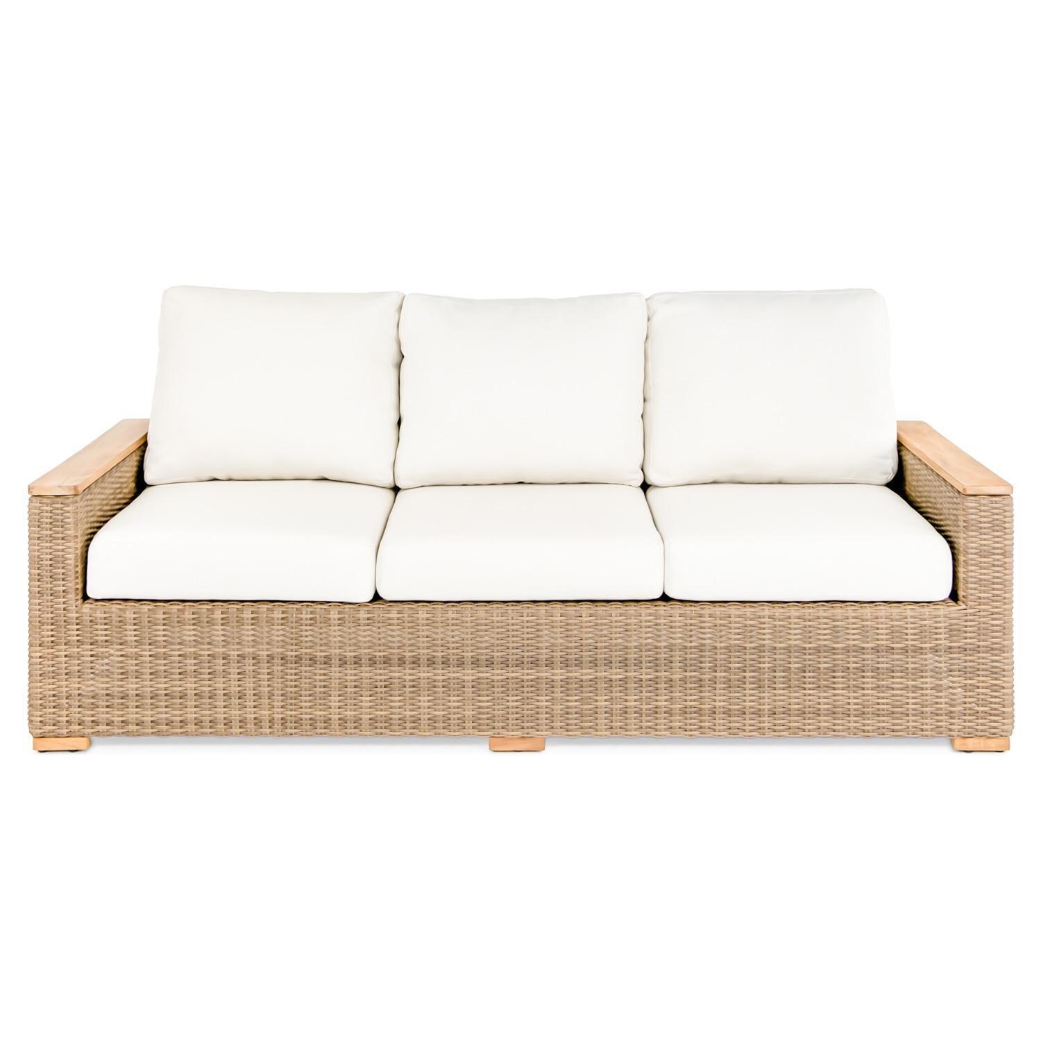 Havana Sofa in Natural By Teak + Table