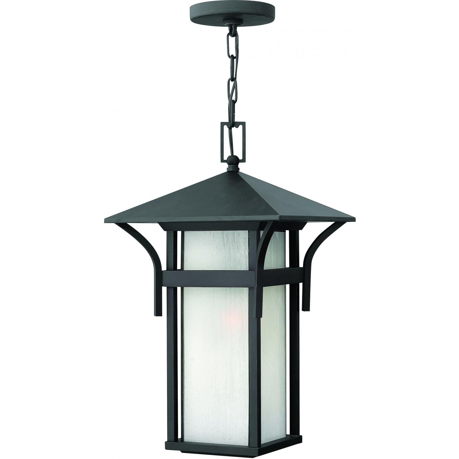 Hinkley Lighting Harbor 2572SK-LED 15W One Light LED Outdoor Ceiling Light - Satin Black thumbnail