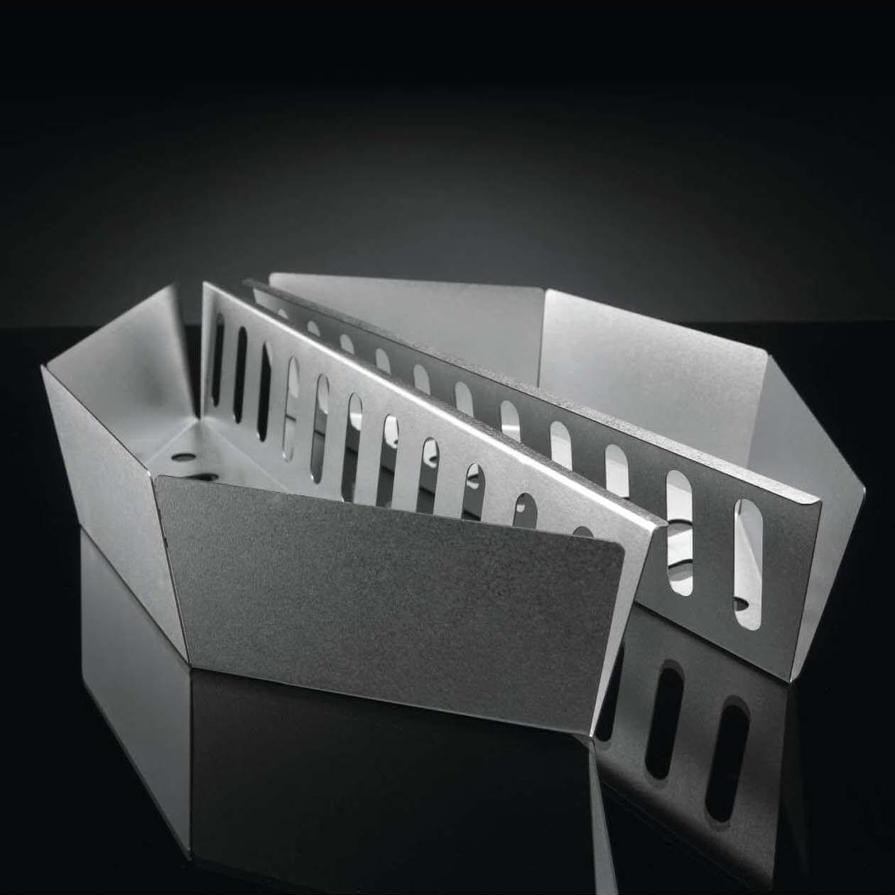 Napoleon 67400 Charcoal Baskets for Kettle Grills - Side View - White Background thumbnail