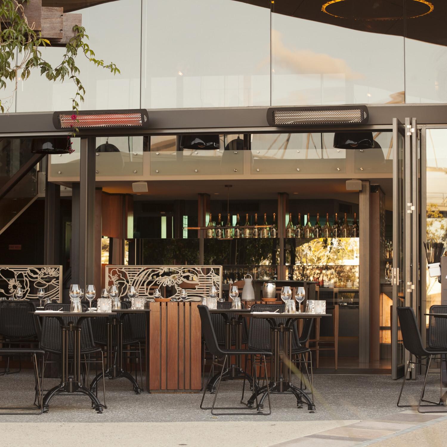 Bromic Tungsten 3000W Smart-Heat Infrared Electric Patio Heater - Commercial Outdoor Cafe Dining thumbnail