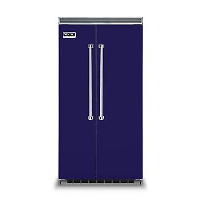 Viking Professional 5 Series 42-Inch 25.32 Cu. Ft. Built-In Side-By-Side Refrigerator/Freezer - Cobalt Blue - VCSB5423CB