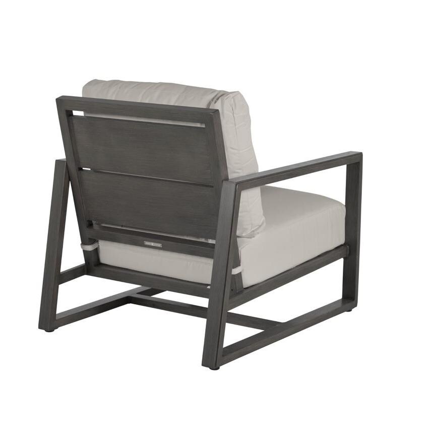 Summer Classics 340131+C595P6101N Avondale Aluminum Lounge Chair - Right Side View thumbnail