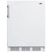 Summit 24-Inch 5.5 Cu. Ft. Built-In Compact Refrigerator - White - FF61BI image