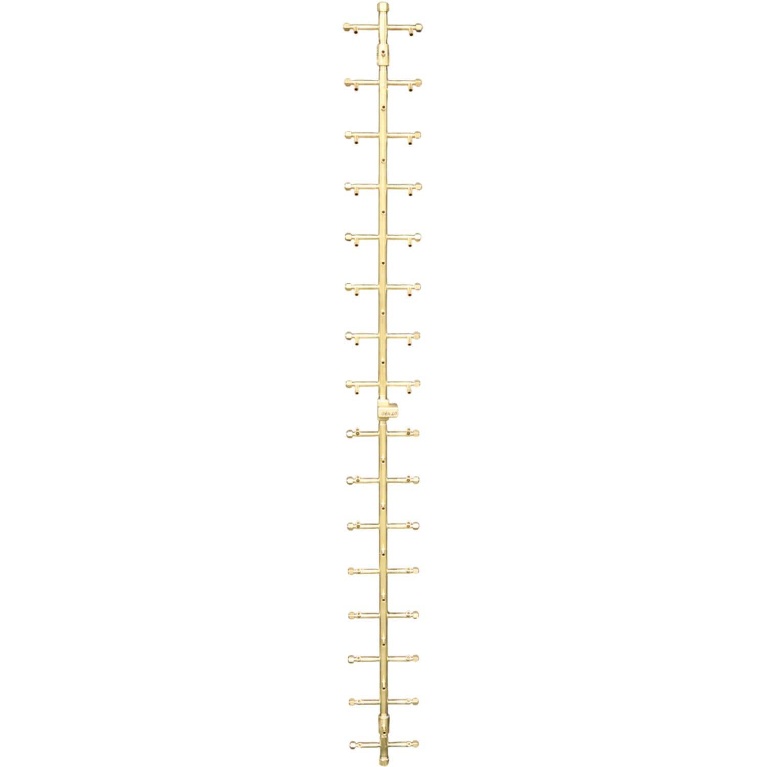 Warming Trends UT470 72 X 7 Inch Tree-Style Brass Burner - Burner - White Background thumbnail