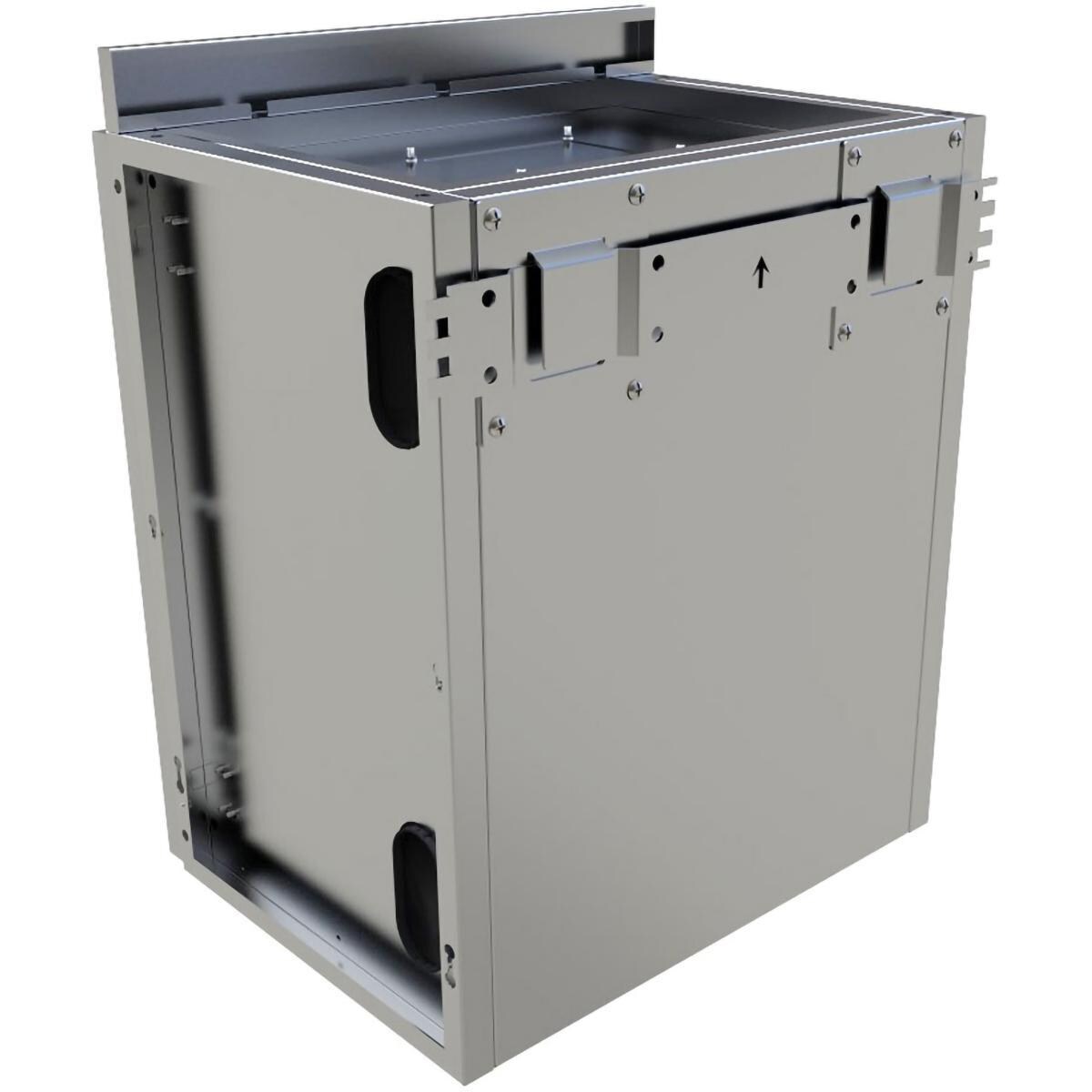 Sunstone SWC18CSDR 18-in Outdoor Kitchen Right Hinge Single Door Upper Wall Cabinet - Cabinet Back - White Background thumbnail