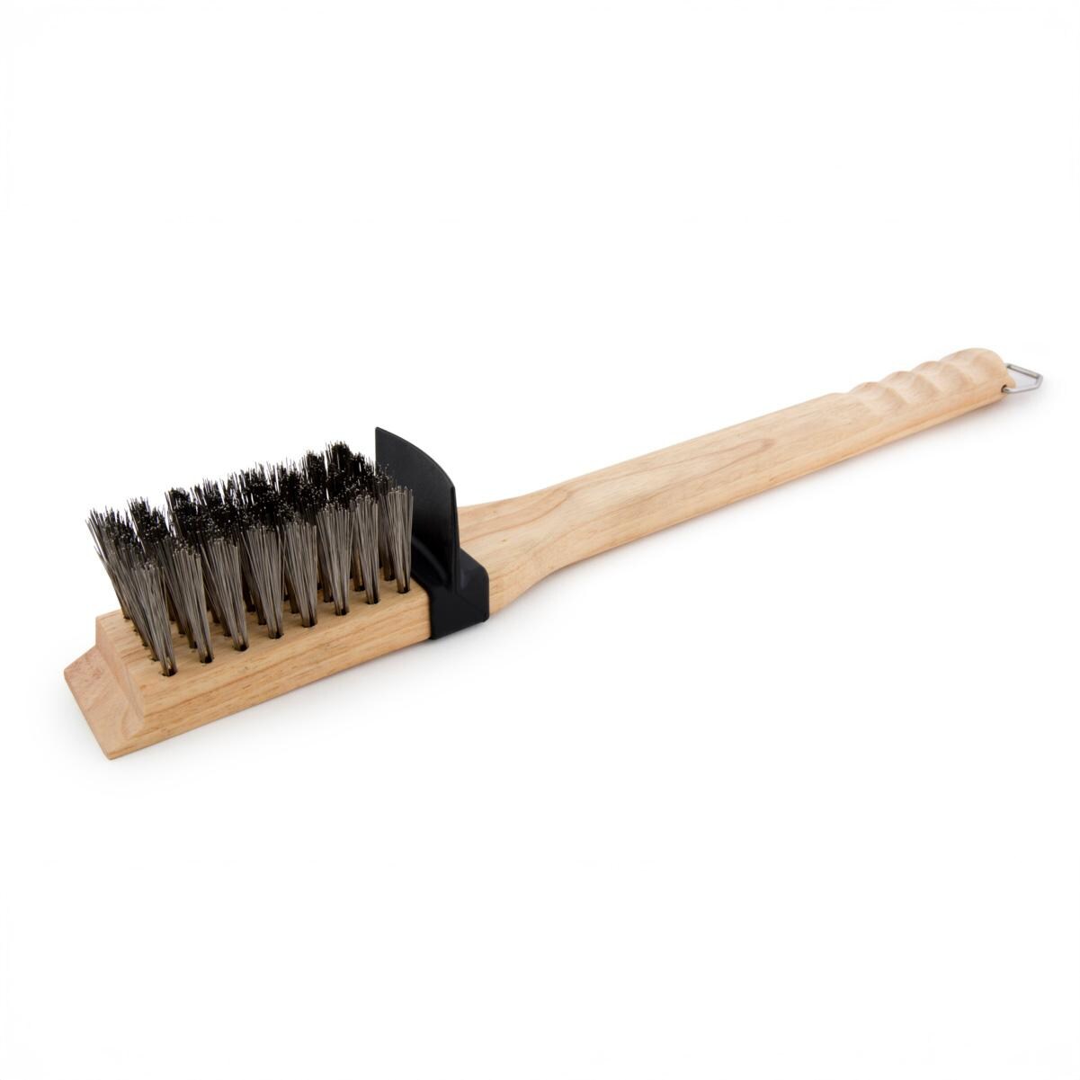 Broil King Wood Grill Brush w/ Heavy/ Long Stainless Steel Bristles
