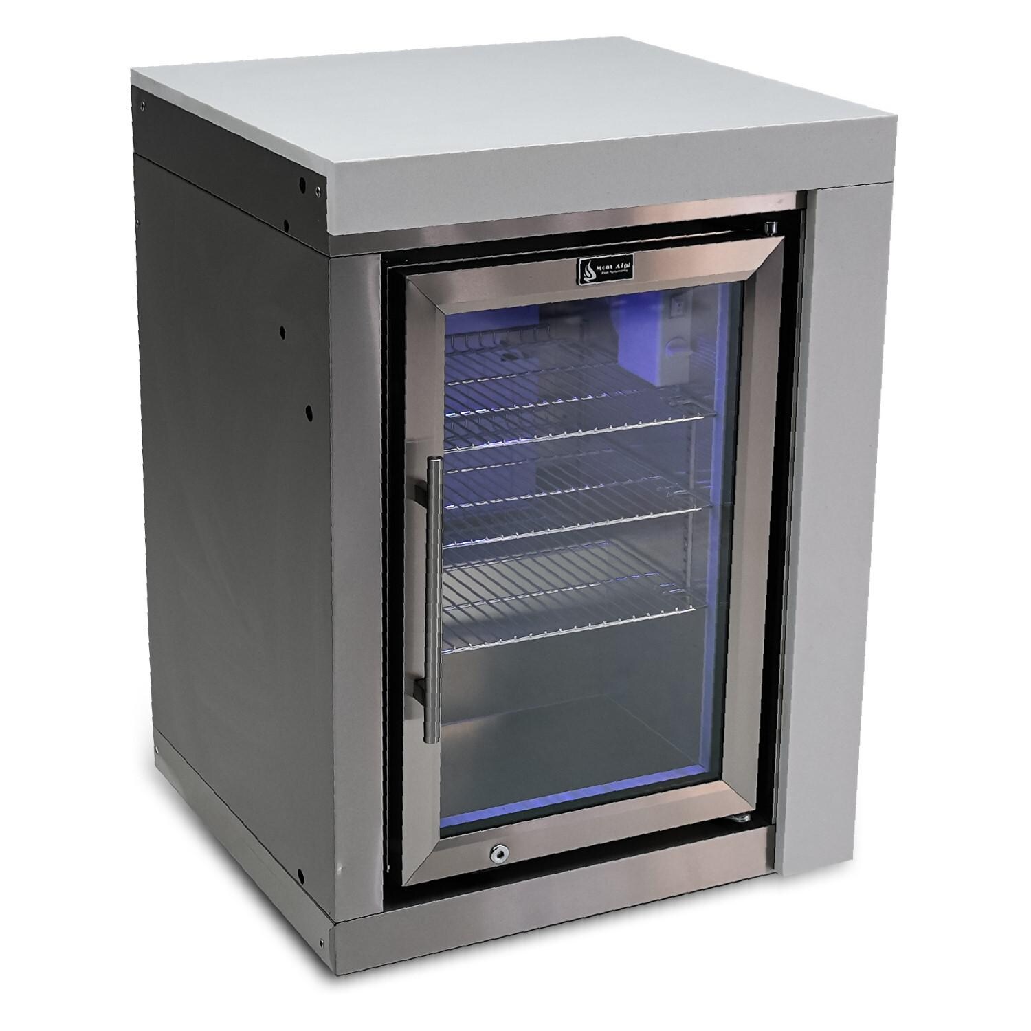 Mont Alpi - MASFM - Outdoor Rated Refrigerator Cabinet Module - Stainless Steel thumbnail