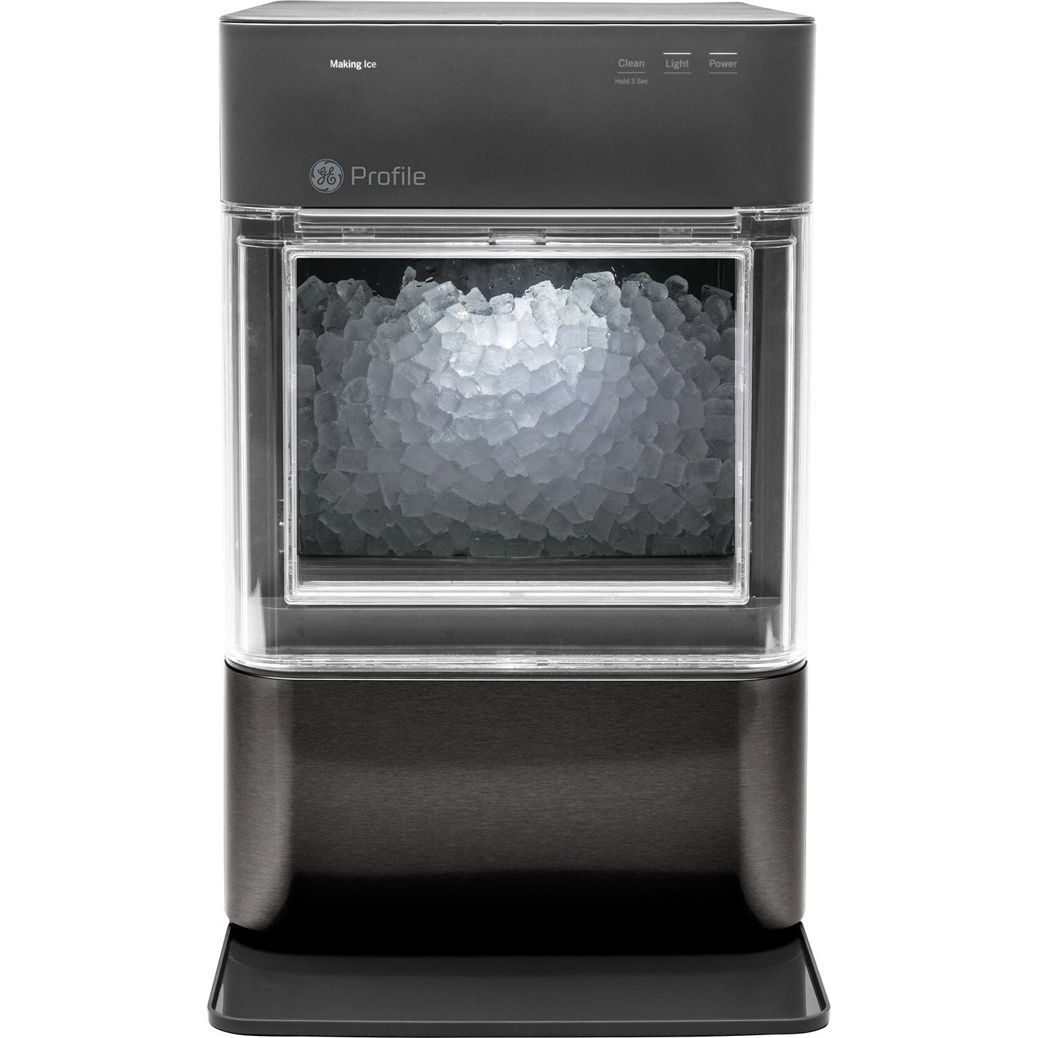 GE Profile Opal 2.0 Indoor Nugget Ice Maker - Black Stainless Steel - XPIO23BCBT