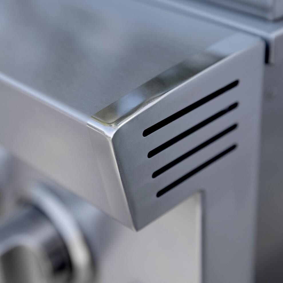 American Made Grills Atlas Double Side Burner ATSSB2-NG - Natural Gas - Bull Nose - White Background thumbnail