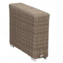 Coronado Wicker Patio Sectional Wedge Piece By Sunset West image