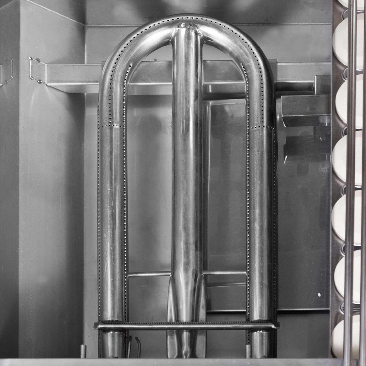 PGS T-Series Commercial 39-Inch Gas Grill With Timer - Stainless Steel Burner thumbnail