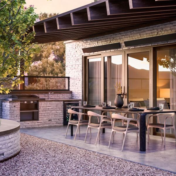 Dimplex X-DLW3200B24 DLW Series Radiant Heater - 3200W - 240V - Long Wave IR Black - Outdoor Kitchen thumbnail