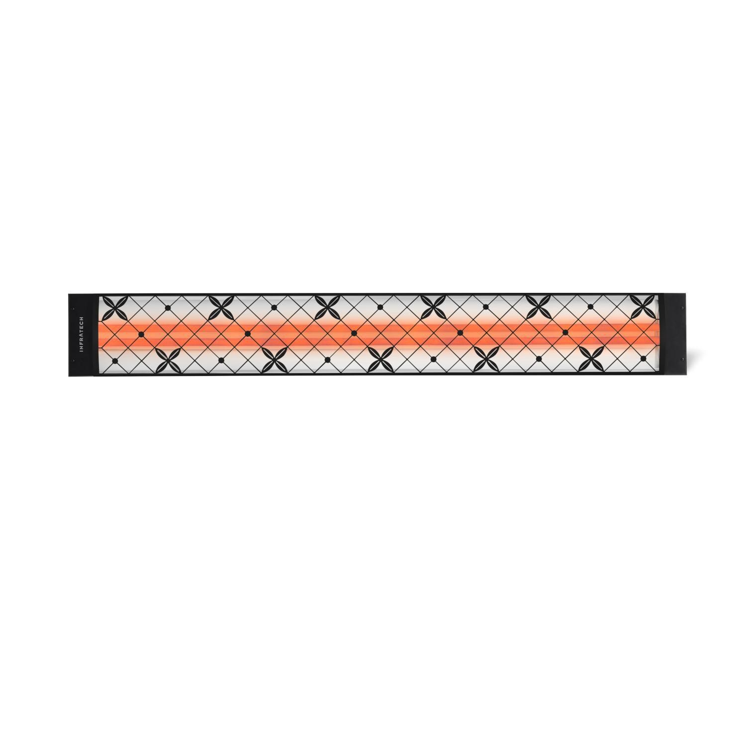 Infratech CD5024BL4 Motif Collection 39-Inch 5000W Dual Element 240V Electric Infrared Patio Heater - Front thumbnail