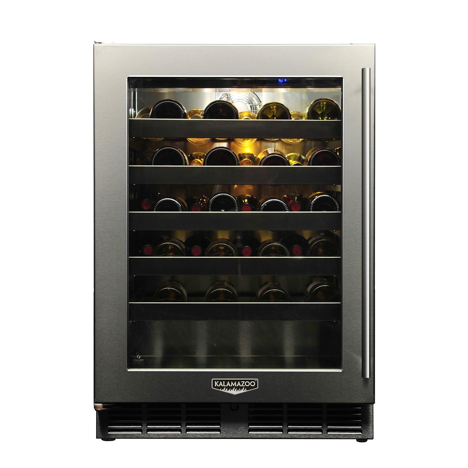 Kalamazoo K-HP24WO-4-3LL-M6 Signature 24 Inch Outdoor Wine Chiller - Left Hinge - Lock - Marine-Grade thumbnail