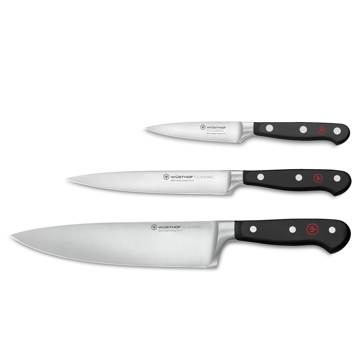 Wusthof Classic 3-Piece Chef's Knife Set thumbnail