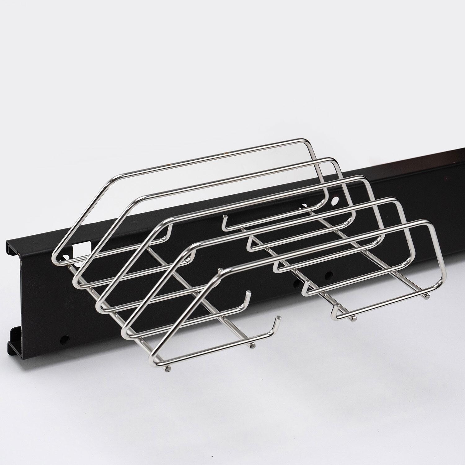 Green Mountain Grills RACKT Backboard & Chicken Drummette Suspender for Peak Prime 2.0 - Chicken Drummette Rack - Attached - White Background thumbnail