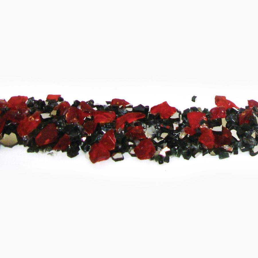 Enhance A Fire Black Reflective Mixed Fire Glass - 5 Lbs thumbnail