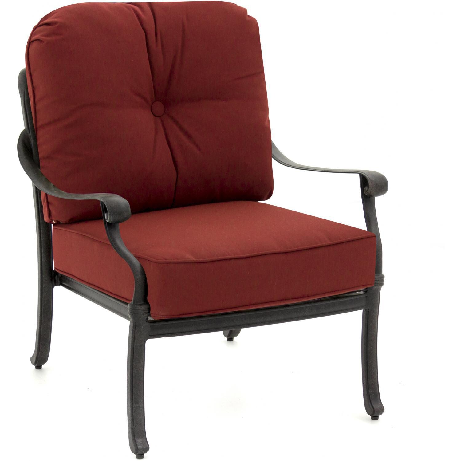 Rosedown LDF103/109 Club Chair Seat And Back Cushion Set - Club Chair - Sunbrella Canvas Henna thumbnail