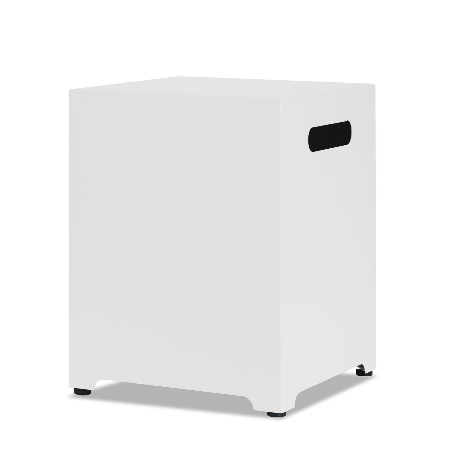 Real Flame Propane Tank Cover - White - T0025-WHT image
