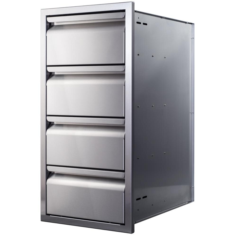Memphis Grills 15-Inch Quadruple Access Drawer With Soft Close - VGC15DB4 thumbnail