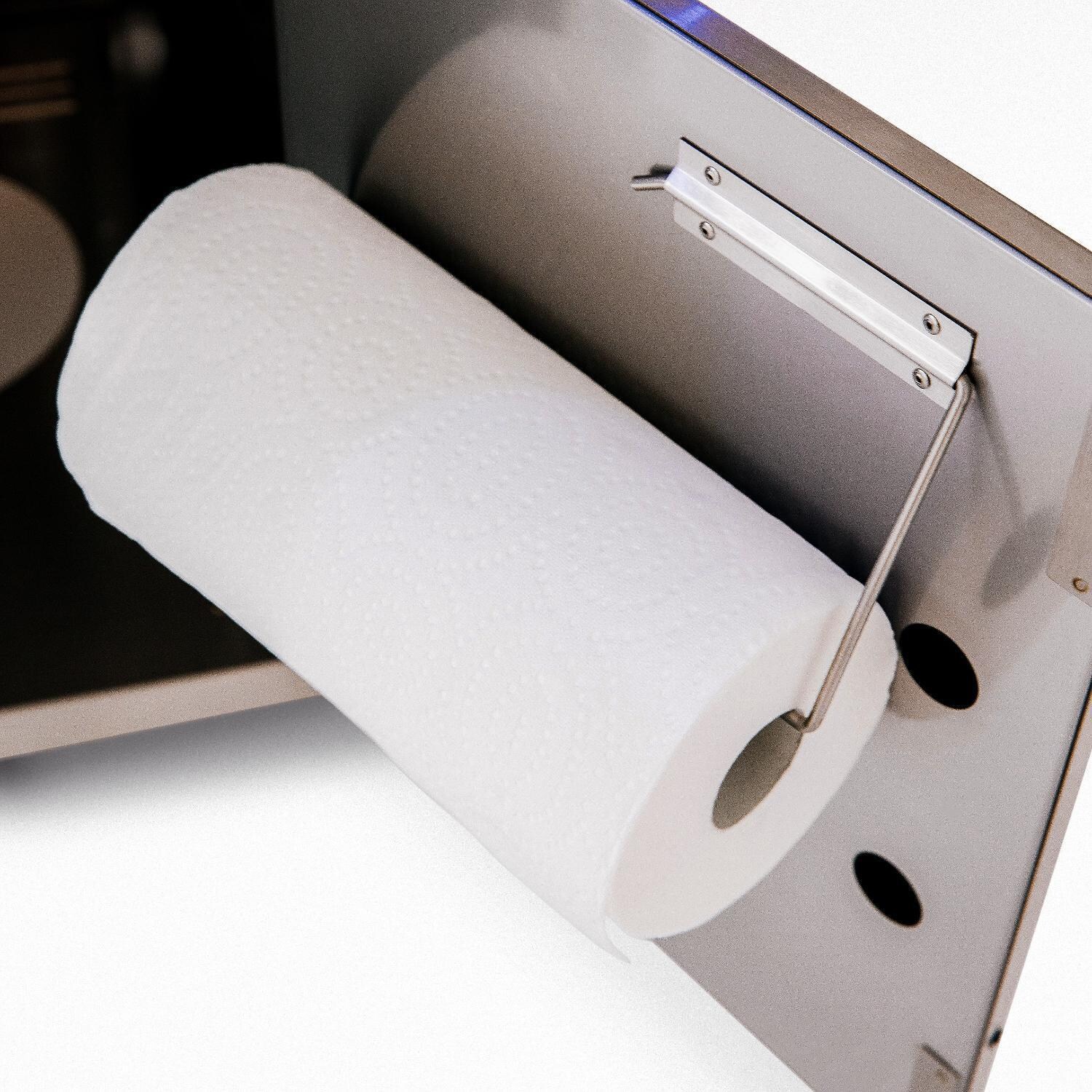 Summerset SIZPRO40-NG Sizzler Pro 40-Inch 5-Burner Natural Gas Grill With Rear Infrared Burner - Paper Towel Holder thumbnail