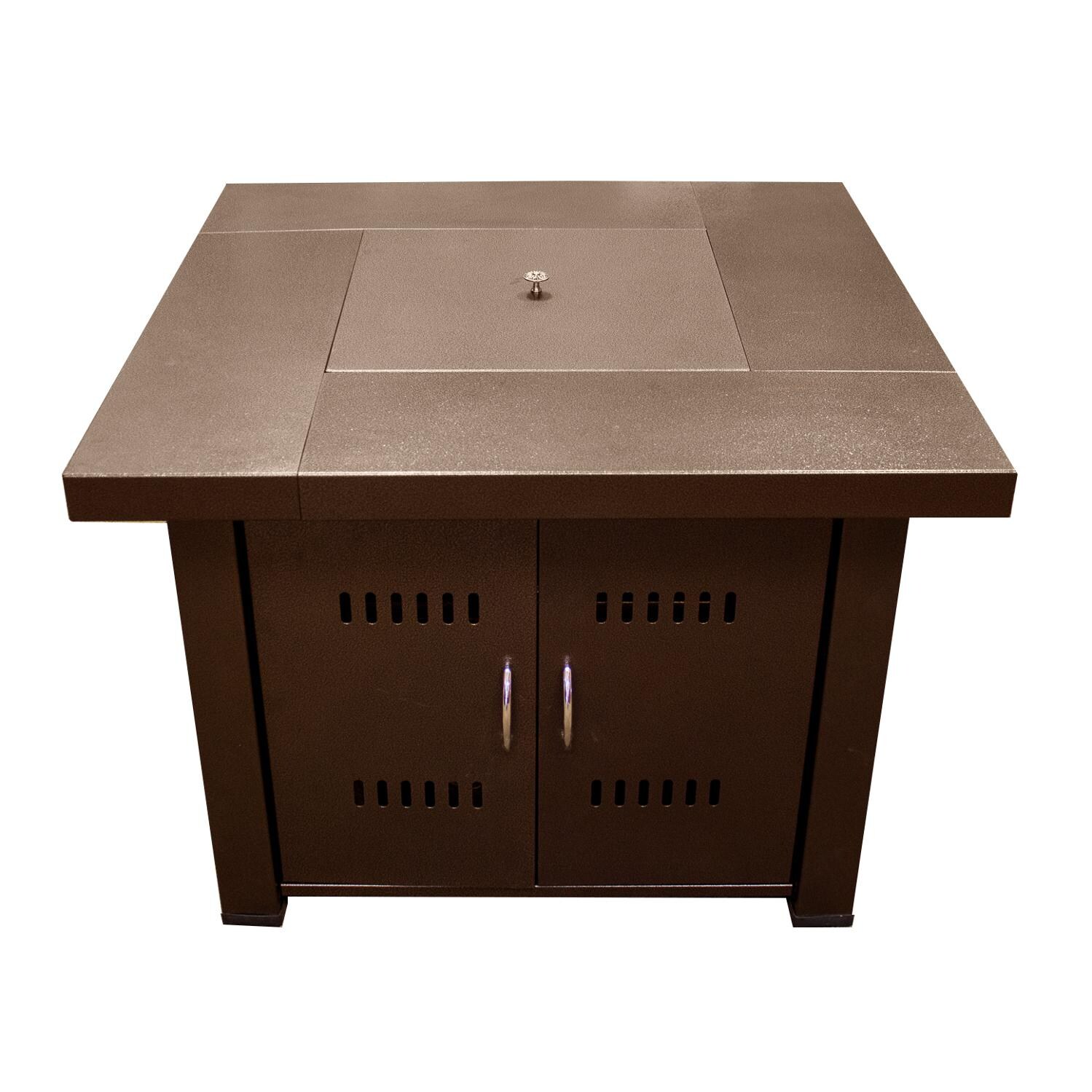 AZ Patio Heaters 38-Inch 40000 BTU Propane Gas Fire Pit - Front View thumbnail