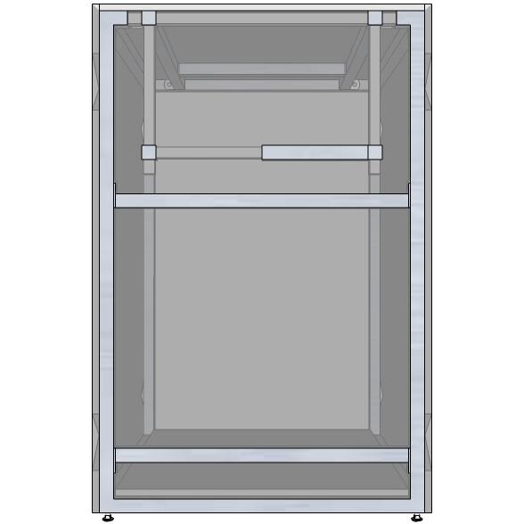 Universal 24 Inch Ready To Finish Bbq Island Appliance And Storage