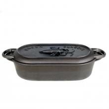 Cajun Classic 8-Quart Seasoned Cast Iron Crawfish Casserole Pot - GL10485S image