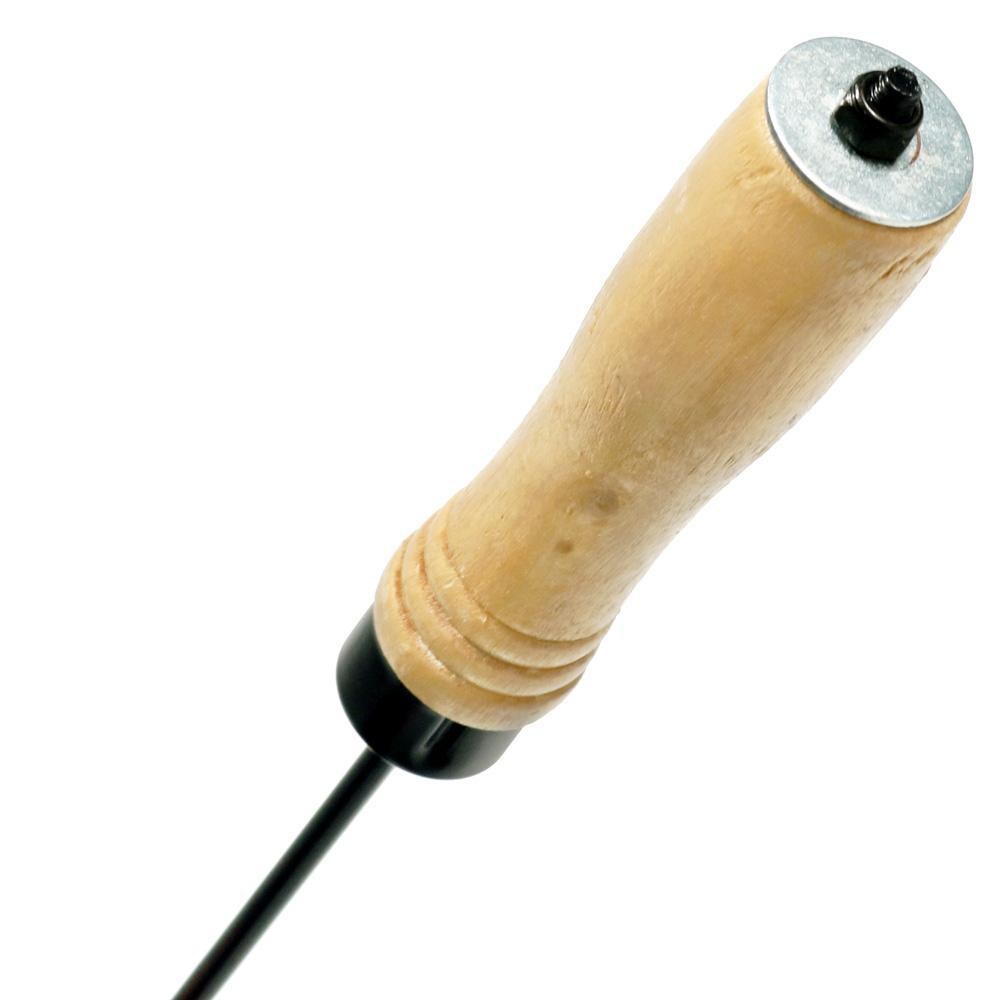 Ultimate Patio 32-Inch Fire Pit Poker w/ Wood Handle - Handle thumbnail