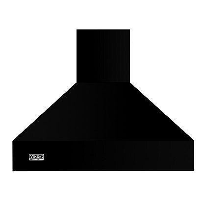 Viking Professional 5 Series 54Inch Chimney Island Vent Hood Black