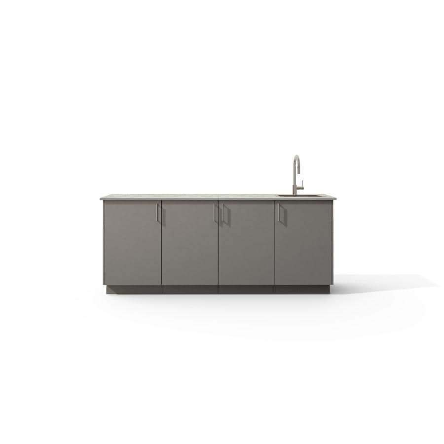 Urban Bonfire Perseid Outdoor Kitchen w/ Keon Dekton Countertop & Clay Finish - B-Perseid Outdoor Kitchen -Keon-Clay